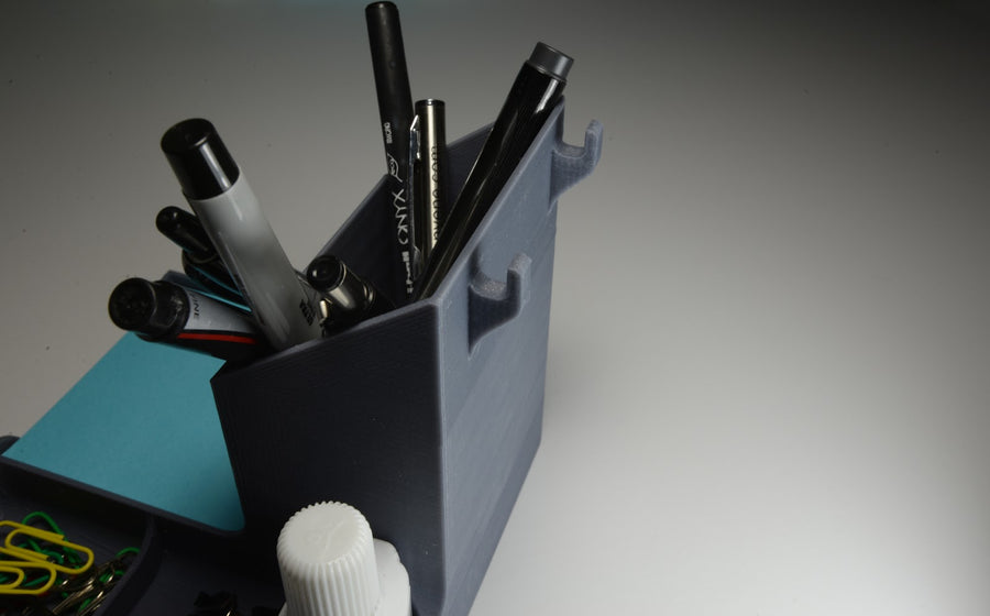 Organizer da scrivania per penne, post-it e graffette